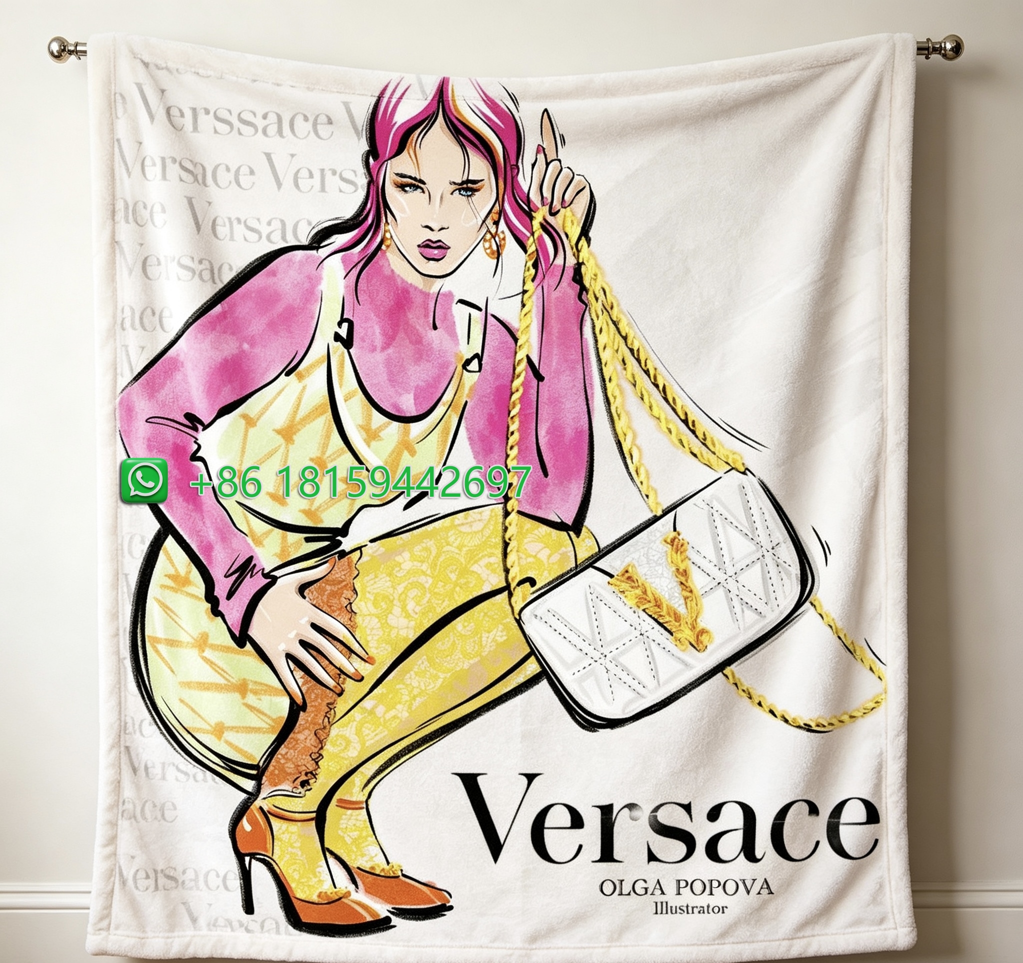 Versace Throw Blankets